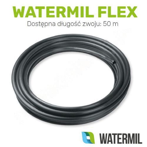 FLEXIBLA BEVATTNINGSRÖR 50M - HÅLLBAR KOPPLING